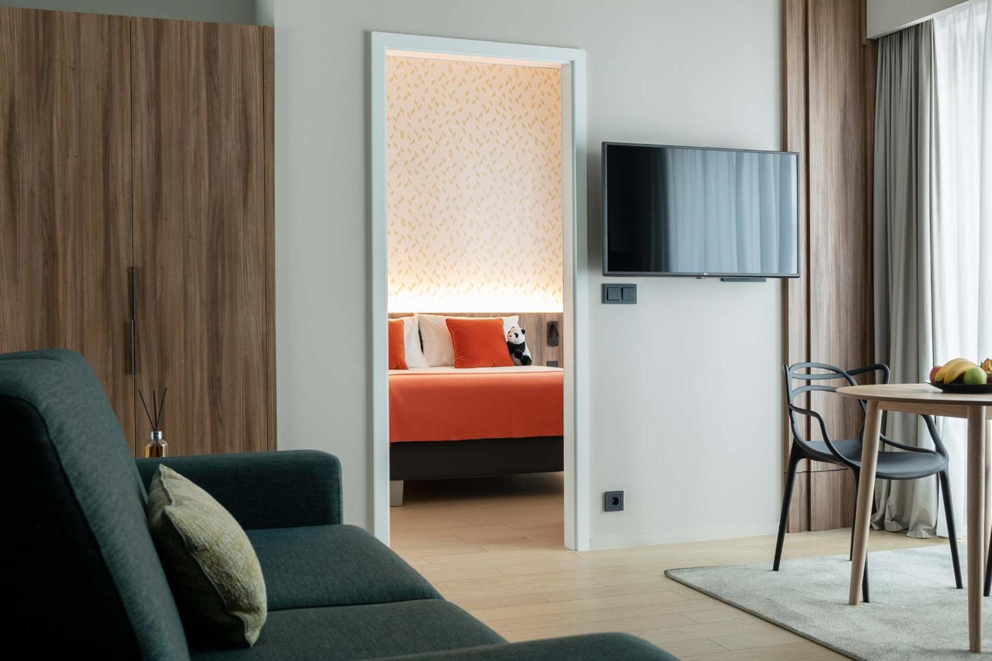 The Central Kirchberg - Smart Aparthotel Lucembursko Pokoj fotografie